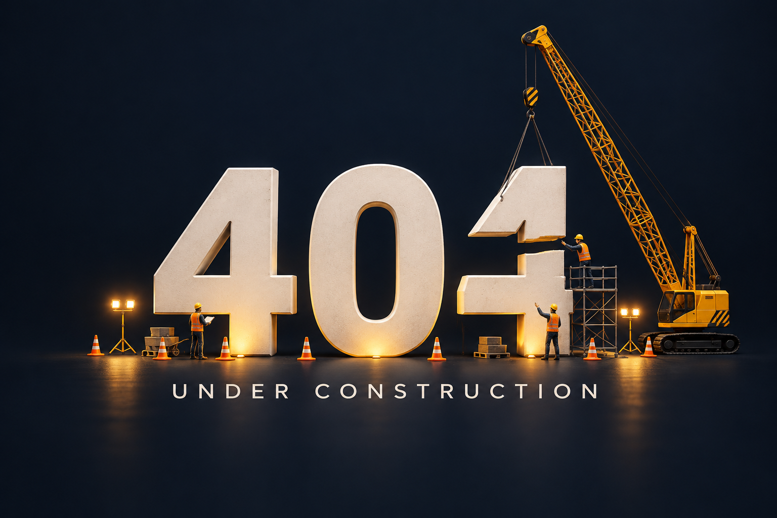404 — Under construction